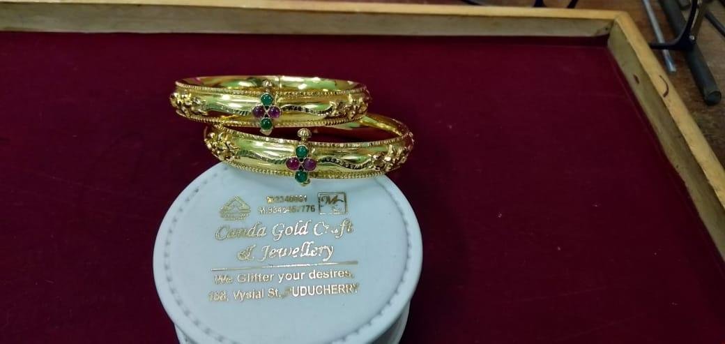 Gold Bangles - Jewellery store near Congress Community Office Puducherry